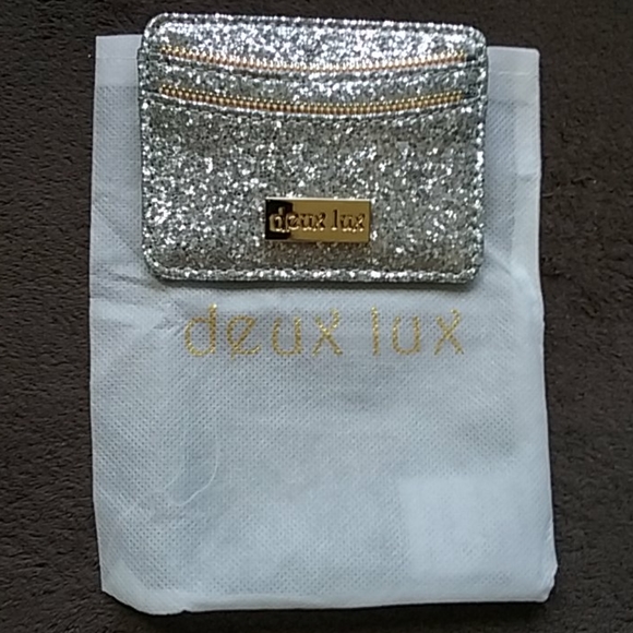 DEUX LUX Glitter Card Holder - Picture 3 of 5